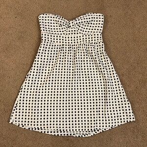 vintage strapless dress